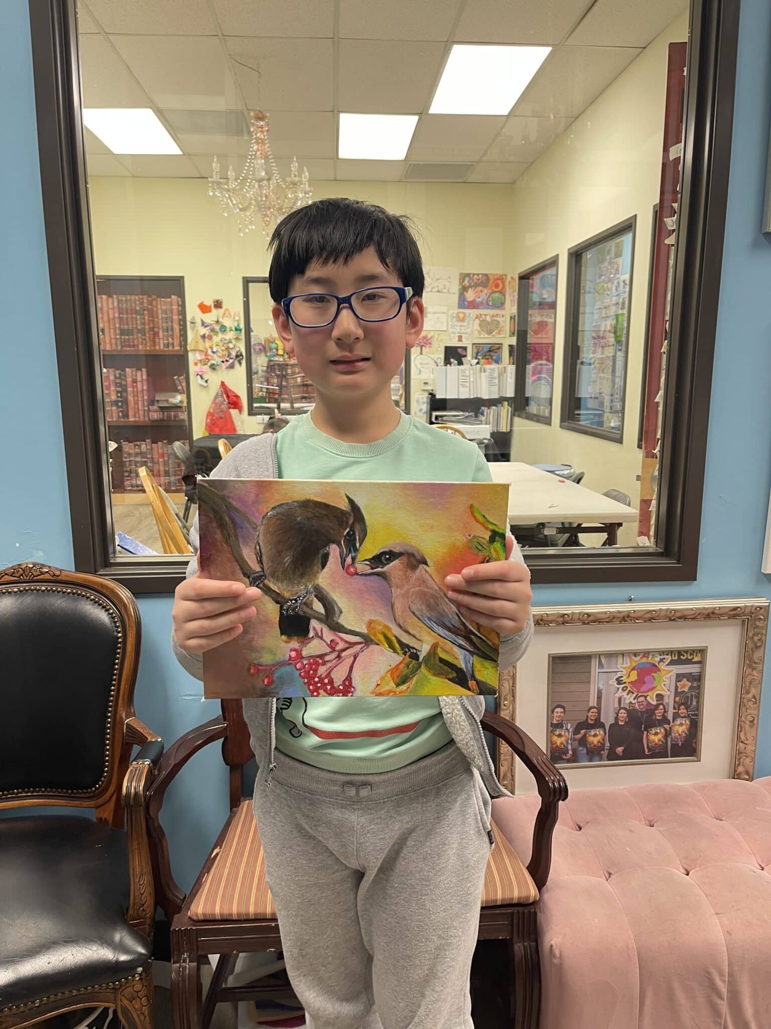 Students Win in Songbird Art Contest Art World School