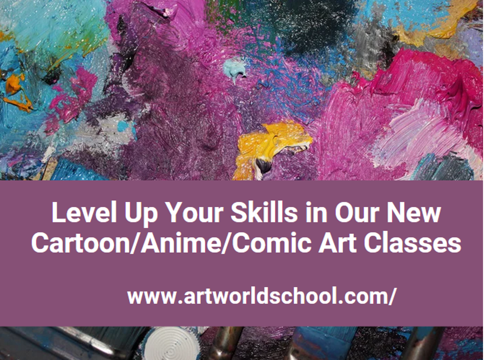 Anime/Cartoon/Comic Art Classes