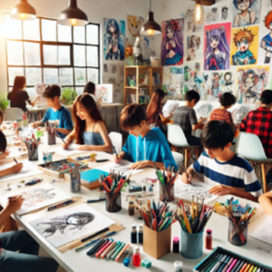 Cartoon, Anime and Comic Drawing Classes