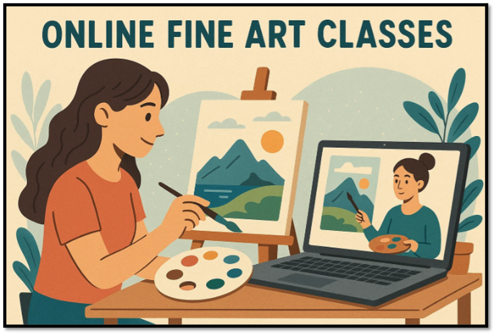 Online Fine art Classes in Portland