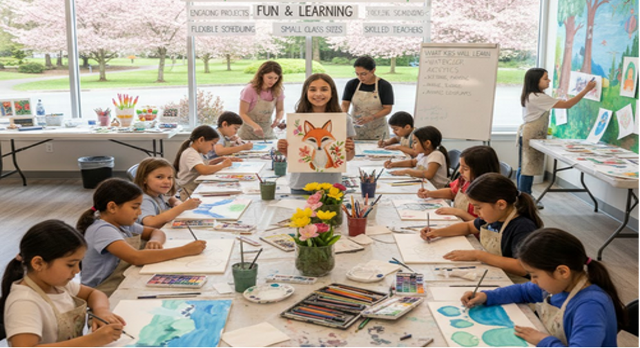 Spring Break Art Camp Beaverton